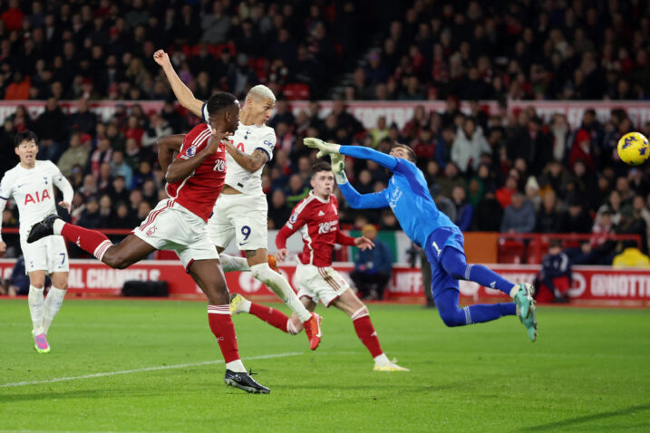 Richarlison zabija svoj prvi pogodak/Foto REUTERS