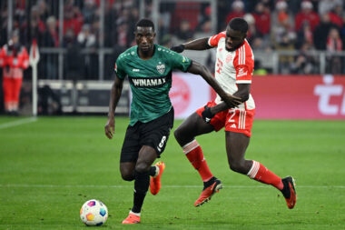 Serhou Guirassy i Dayot Upamecano/Foto REUTERS