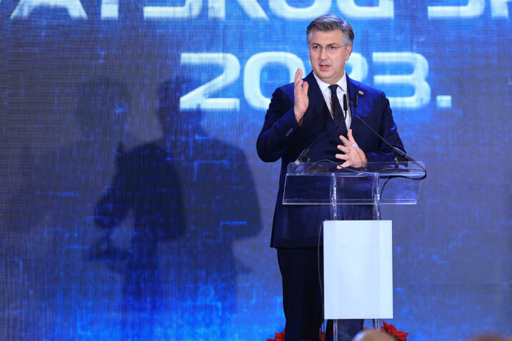 VLADA JE OTVORENA ZA SVE SPORTOVE - Andrej Plenković/Foto PIXSELL