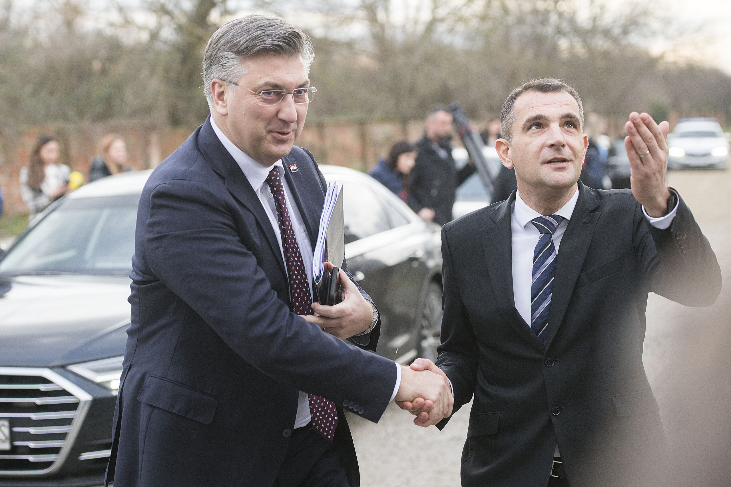 Andrej Plenković i Matija Posavec / Photo: Vjeran Zganec Rogulja/PIXSELL