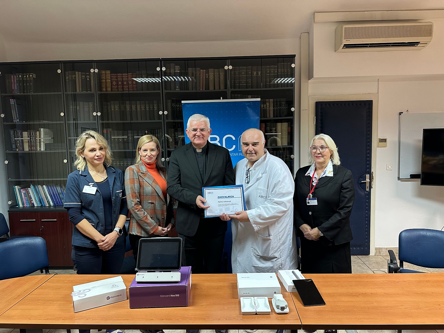 Snježana Juričić, Koraljka Manestar Rukavina, Mate Uzinić, Alen Ružić, Renata Dobrila-Dintinjana / Foto KBC Rijeka