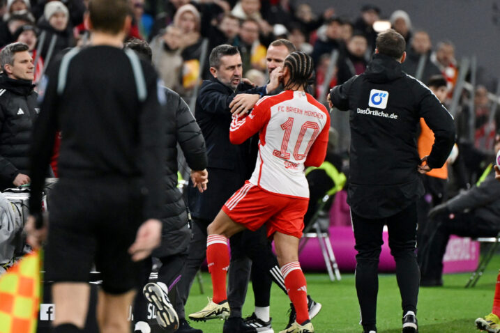 Nenad Bjelica i Leroy Sane/Foto REUTERS