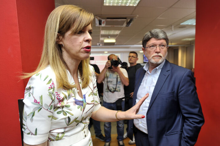 Biljana Borzan i Tonino Picula / Foto Davor Kovačević