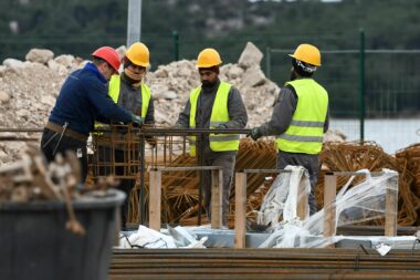 Građevinarstvo se masovno okrenulo uvozu radne snage iz zemalja Dalekog istoka / Foto HRVOJE JELAVIĆ/PIXSELL