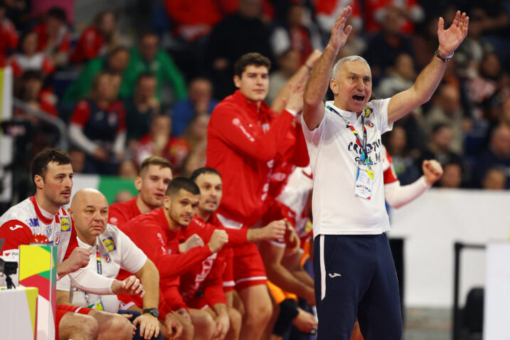 Goran Perkovac i reprezentativci/Foto REUTERS