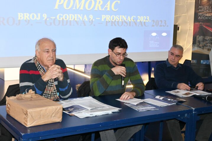 Lucio Jurjako, Mihael Desanti i Renato Dudić / Foto B. PURIĆ