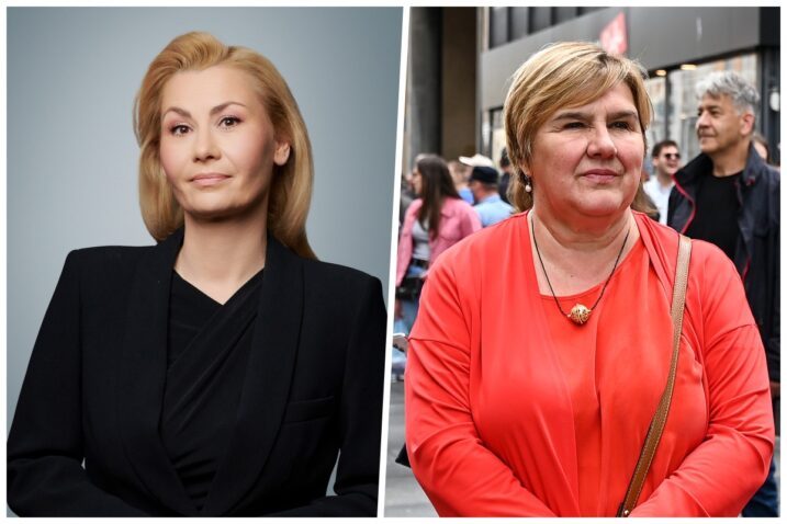 Danka Derifaj, Željka Markić / Foto: Nova TV, Pixsell