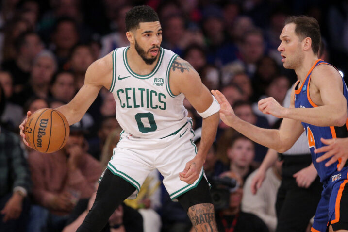 Jayson Tatum i Bojan Bogdanović/Foto REUTERS