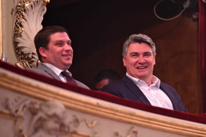 Oleg Butković i Zoran MIlanović / Foto Mateo Levak
