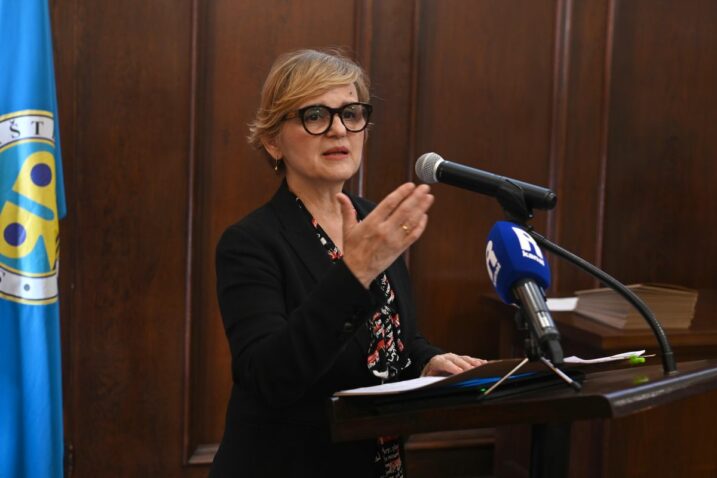 Rektorica Snježana Prijić Samaržija / Foto Mateo Levak
