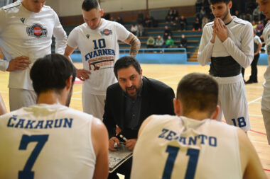 Branimir Pavić, trener Kvarnera/Foto A. KRIŽANEC