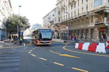 Privremena prometna regulacija naišla na brojne probleme u praksi / Foto Vedran KARUZA