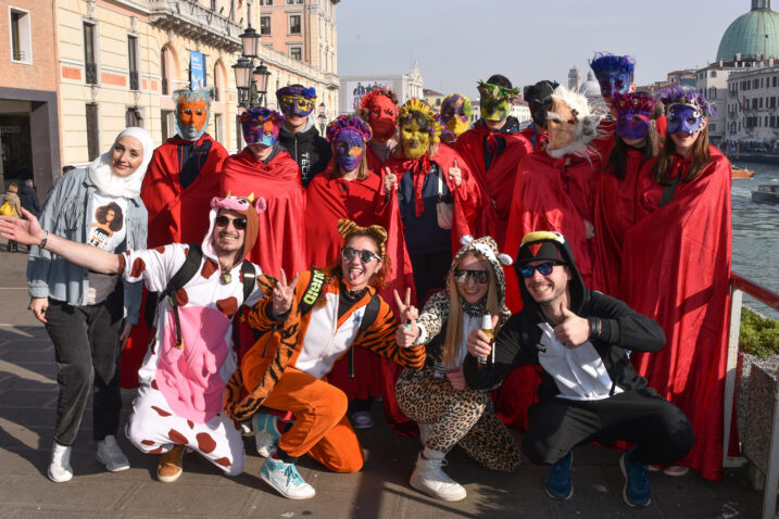 Učenici creske škole na karnevalu u Veneciji / Foto W. SALKOVIĆ