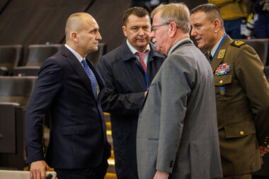 Ivan Anušić na sastanku ministara obrane NATO-a u Bruxellesu / Foto NATO