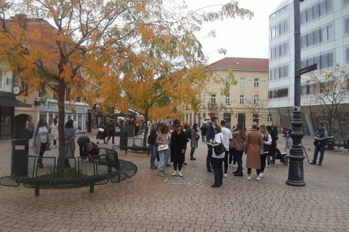 S Matematičkog uličnog festivala, održanog u okviru ICSE Science Factory, u Zagrebu / Foto Hrvatsko matematičko društvo