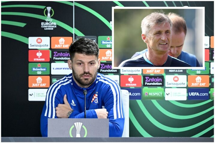 Bruno Petković i Robert Jarni/Foto PIXSELL