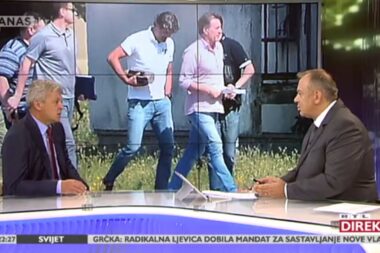 Ivan Turudić u RTL Direktu Zorana Šprajca tik nakon susreta sa Zdravkom Mamićem / Foto Screenshot RTL