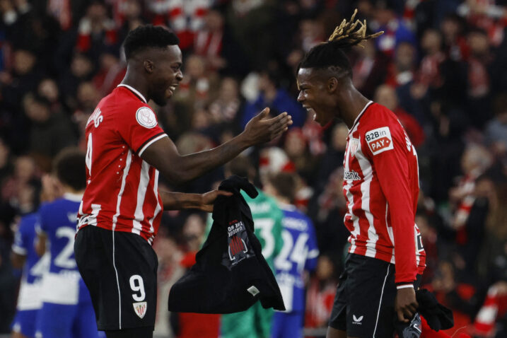 Inaki Williams i Nico Williams/Foto REUTERS