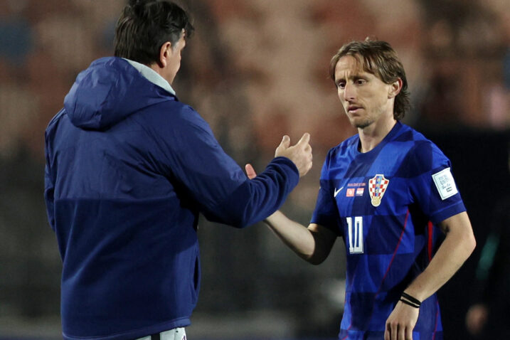 Zlatko Dalić i Luka Modrić/Foto PIXSELL