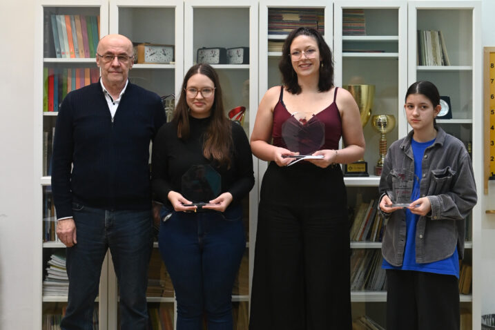 Ivan Mandekić, Barbara Skuhala, Zala Urh i Anastasia Hnatišin/A. KRIŽANEC