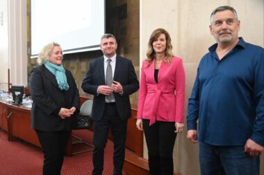 Nataša Zrilić, Petar Mamula, Biljana Borzan i Marko Paripović / Foto Ana Križanec