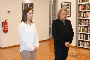 Armida Vlašić i Mladen Matunci na otvorenju izložbe / Foto Bojan Purić