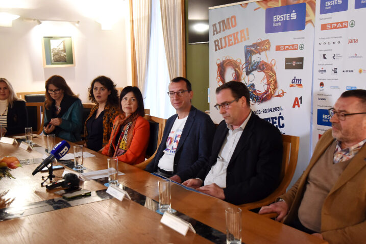 Alma Antičević, Tatjana Sundać, Sandra Grozdanov, Sonja Šišić, Marko Filipović, Petar Škarpa i Slaviša Bradić/Foto S. DRECHSLER