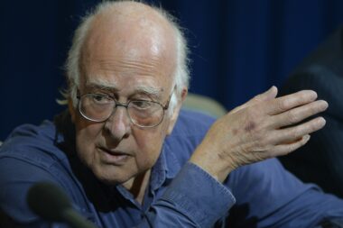 Peter Higgs / REUTERS