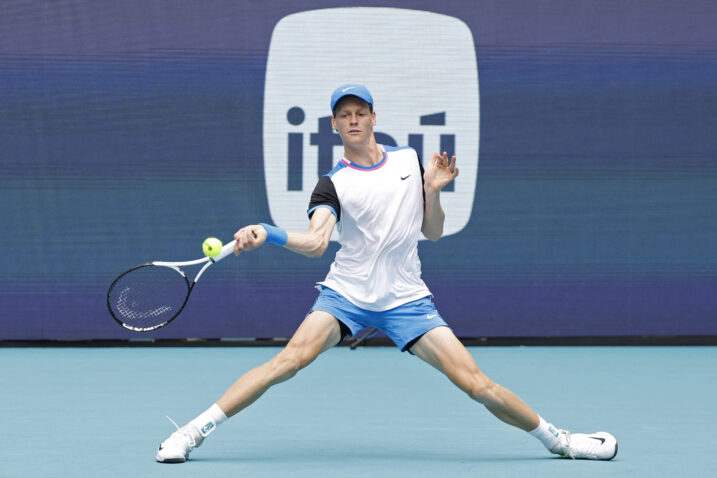 Jannik Sinner/Foto REUTERS