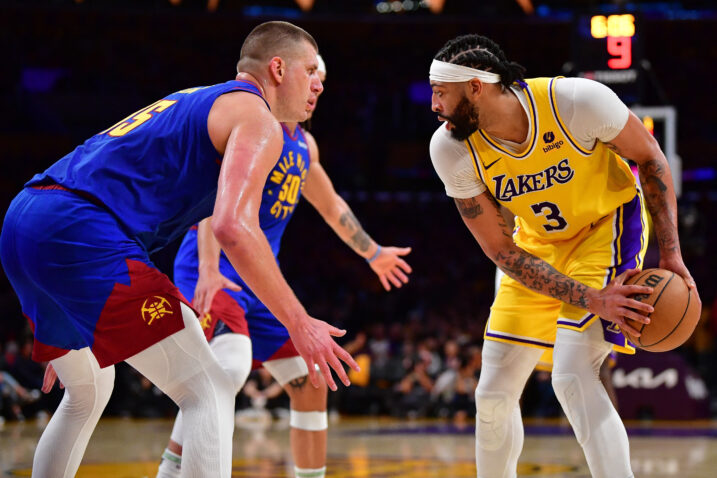 Nikola Jokić i Anthony Davis/Foto REUTERS