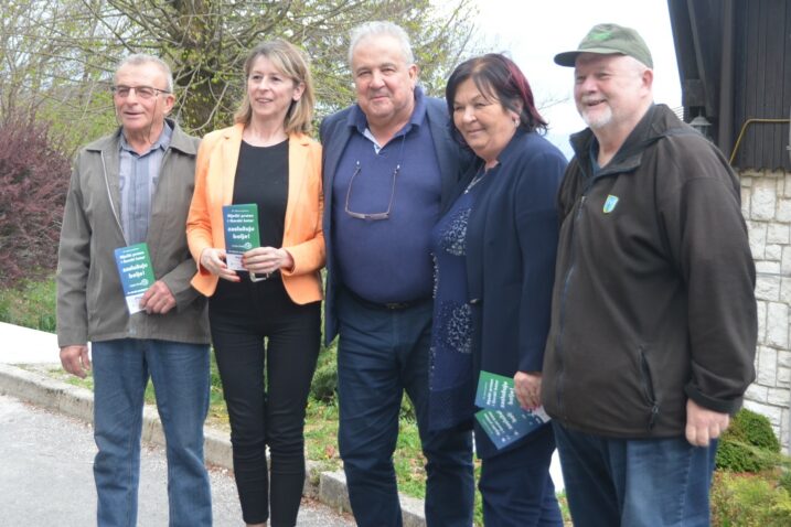 Franjo Ružić, Nataša Starčević, Nikola Ivaniš, Snježana Podobnik i Marijan Pleše / Foto M. KRMPOTIĆ