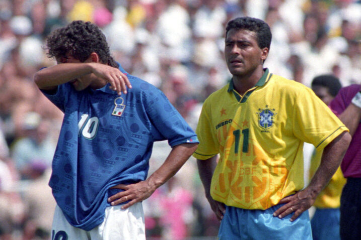 Roberto Baggio i Romario /Foto REUTERS