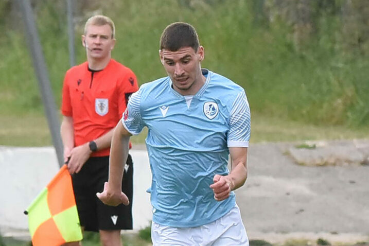Jakov Delibegović u dresu Krka/Foto S. DRECHSLER