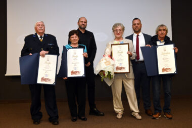 Edvard Primožić, Nada Čepar, Sanjin Sirotnjak, dr. Ivone Obradović, Bojan Simonič i Zdenko Avdičević / Foto Milan ĐEKIĆ