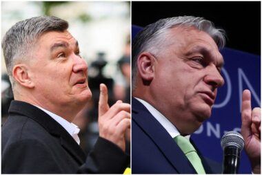 Zoran Milanović i Viktor Orban / Foto Reuters