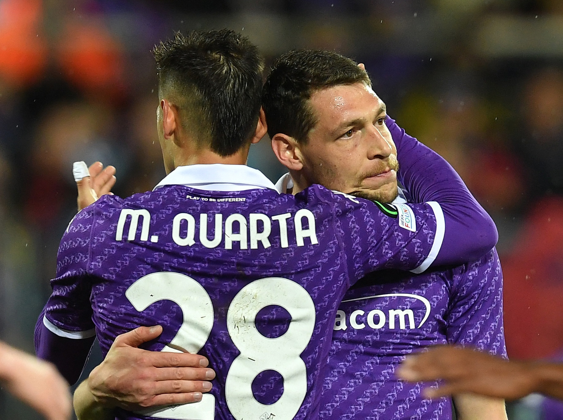 Andrea Belotti i Lucas Martinez Quarta (Fiorentina)/Foto REUTERS