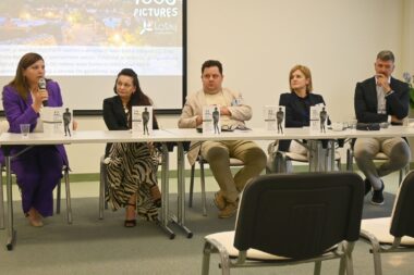 Silvana Pavlinović, Renata Žugić, Tomislav Krznar, Iva Rinčić i Dalibor Cvitković / Foto Bojan Purić
