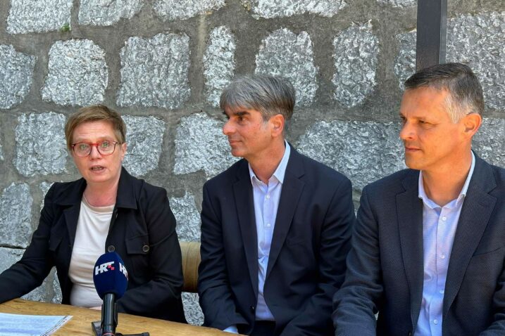 Ana Trošelj, Dario Vasilić i Valter Flego