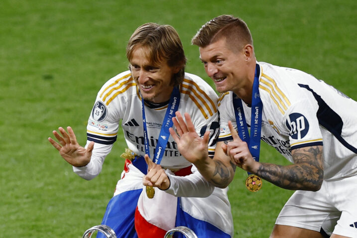 Luka Modrić i Toni Kroos/Foto REUTERS
