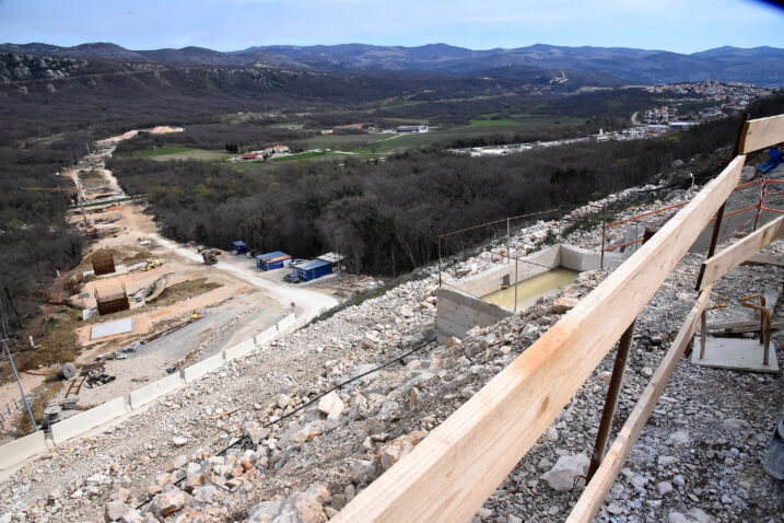 Obilaznica Novog Vinodolskog na trasi buduće autoceste do Žute Lokve / Foto Arhiva NL