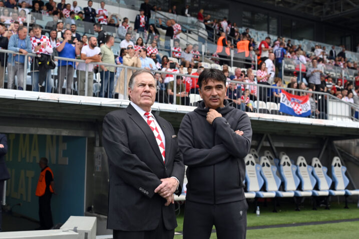 Bill Belichick i Zlatko Dalić/V. KARUZA