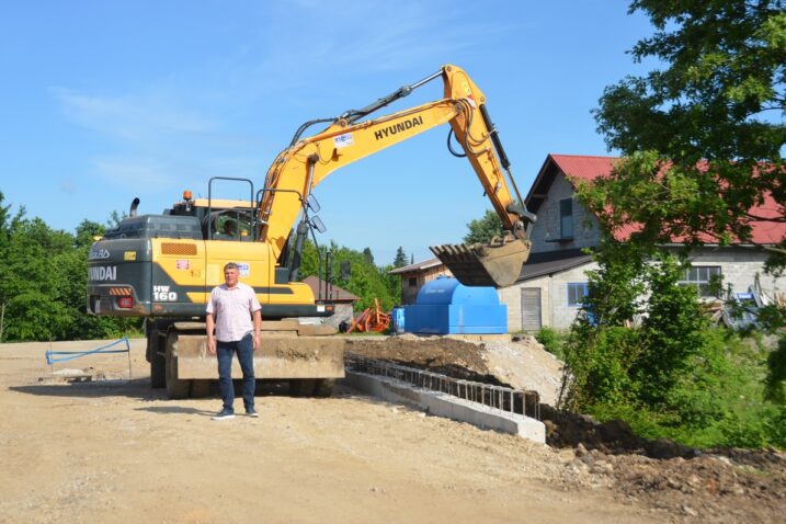 Radovi na cesti S4 u Vrbovskom