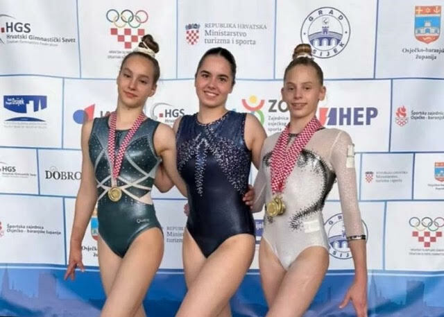 Sofia Mešter, Bruna Schubert i Mila Prpić/Foto GK Vita