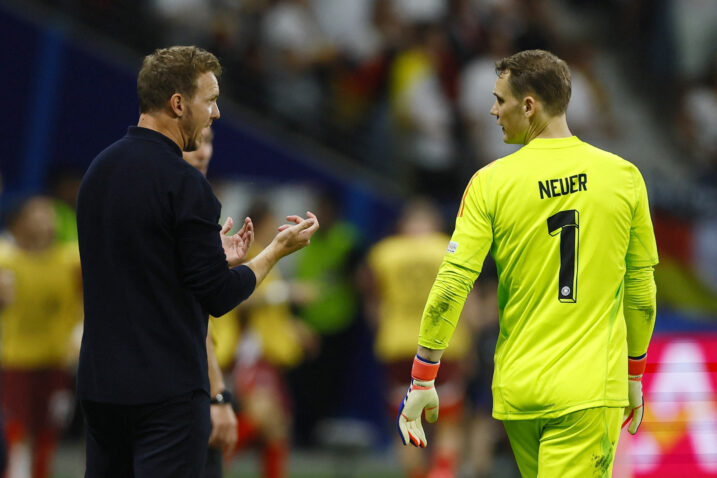 Julian Nagelsmann i Manuel Neuer/Foto REUTERS