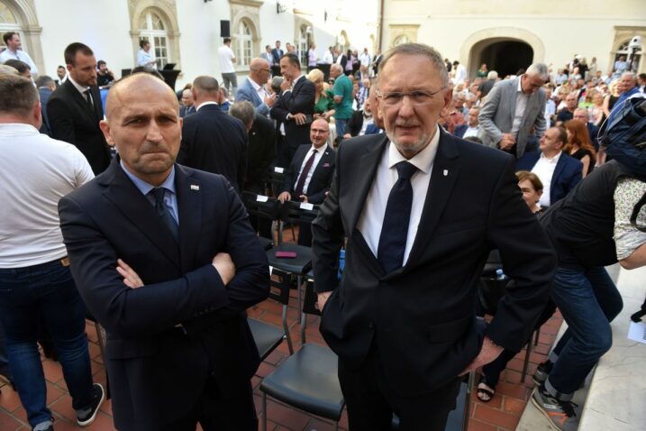 Ivan Anušić i Davor Božinović / Foto Davor Kovačević