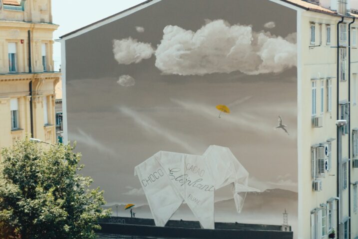 Novi mural u centru Rijeke suradnja je Iskona i riječkog umjetnika Moska