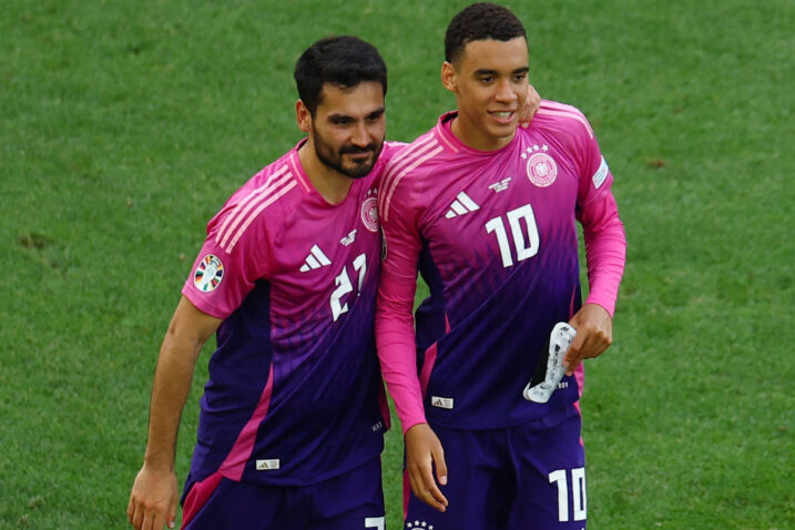 Ilkay Gündogan i Jamal Musiala/Foto REUTERS