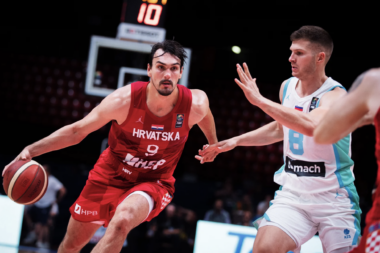 Dario Šarić i Edo Murić/Foto FIBA