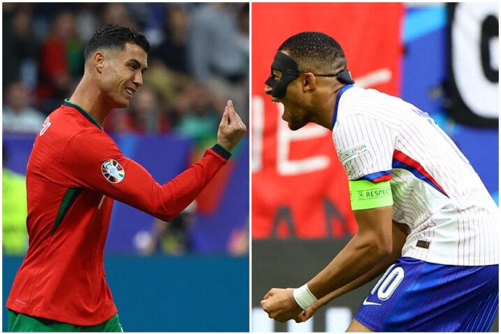 Cristiano Ronaldo i Kylian Mbappe/Foto REUTERS