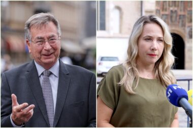 Dražen Budiš, Marija Selak Raspudić / Foto: PIXSELL